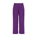 Pantalon sanitaire unisexe coupe droite 160 g/m² Roly Vademecum couleur lilas deuxième vue