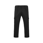 Pantalon de travail en polyester et coton 240 g/m² Roly Daily couleur noir deuxième vue
