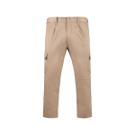 Pantalon de travail en polyester et coton 240 g/m² Roly Daily couleur camel deuxième vue