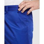 Pantalon de travail en polyester et coton 240 g/m² Roly Daily couleur bleu pétrole vue détaillée 1