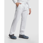Pantalon de travail à coupe droite 210 g/m² Roly Pintor couleur blanc troisième vue d'usage