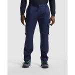 Pantalon de travail avec poches 245 g/m² Roly Protect couleur bleu marine première vue d'usage