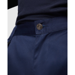 Pantalon de travail avec poches 245 g/m² Roly Protect couleur bleu marine vue détaillée 4