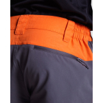 Pantalon unisexe de trekking 130 g/m² Roly Direct Bonati couleur orange vue détaillée 2