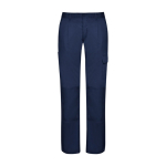 Pantalon de travail pour femme 240 g/m² Roly Daily couleur bleu marine deuxième vue