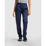 Pantalon de travail pour femme 240 g/m² Roly Daily couleur bleu marine première vue d'usage