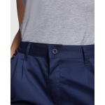Pantalon de travail pour femme 240 g/m² Roly Daily couleur bleu marine vue détaillée 1