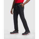 Pantalon long multipoches en tissu résistant 210 g/m2 Roly Daily Next couleur noir cinquième vue d'usage