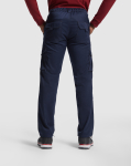 Pantalon de travail avec élasthanne 250 g/m² Roly Daily Stretch couleur camel quatrième vue d'usage