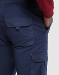 Pantalon de travail avec élasthanne 250 g/m² Roly Daily Stretch couleur camel vue détaillée 2