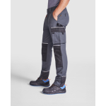 Pantalon de travail multi-poches 260 g/m² Roly Wall couleur noir quatrième vue d'usage