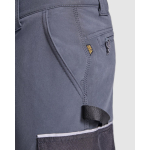 Pantalon de travail multi-poches 260 g/m² Roly Wall couleur noir vue détaillée 1
