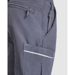 Pantalon de travail multi-poches 260 g/m² Roly Wall couleur noir vue détaillée 3