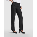 Pantalon de travail long pour femme 190 g/m² Roly Waitress couleur noir troisième vue d'usage