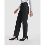 Pantalon de travail long pour femme 190 g/m² Roly Waitress couleur noir cinquième vue d'usage