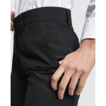 Pantalon de travail long pour femme 190 g/m² Roly Waitress couleur noir vue détaillée 1