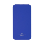 Powerbank bicolore avec indicateur lumineux de charge 10.000 mAh couleur bleu roi deuxième vue