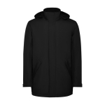 Parka imperméable recyclé 400 g/m² Roly Direct America couleur noir deuxième vue