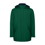 Parka imperméable recyclé 400 g/m² Roly Direct America couleur vert bouteille deuxième vue