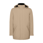 Parka imperméable recyclé 400 g/m² Roly Direct America couleur sable deuxième vue
