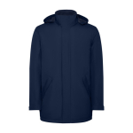 Parka imperméable recyclé 400 g/m² Roly Direct America couleur bleu marine deuxième vue
