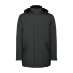 Parka imperméable recyclé 400 g/m² Roly Direct America couleur gris taupe deuxième vue