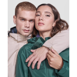 Parka femme en polyester recyclé 400 g/m² Roly Direct America couleur bleu marine cinquième vue d'usage