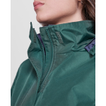 Parka femme en polyester recyclé 400 g/m² Roly Direct America couleur bleu marine vue détaillée 1