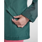 Parka femme en polyester recyclé 400 g/m² Roly Direct America couleur bleu marine vue détaillée 2