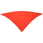 Foulard triangulaire classique en polyester dans des couleurs vives couleur blanc vue détaillée 1