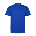 Polo technique en polyester recyclé 125 g/m² Roly Direct Tormo couleur bleu roi deuxième vue