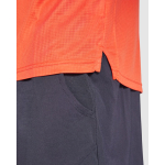 Polo technique en polyester recyclé 125 g/m² Roly Direct Tormo couleur orange foncé vue détaillée 3