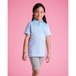 Polo technique à manches courtes 150 g/m² Roly Direct Monzha couleur blanc deuxième vue d'usage
