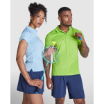 Polo technique à manches courtes 150 g/m² Roly Direct Monzha couleur turquoise troisième vue d'usage