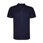 Polo technique à manches courtes 150 g/m² Roly Direct Monzha couleur bleu marine deuxième vue