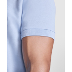 Polo en tissu piqué 220 g/m² Roly Direct Pegaso Premium couleur blanc vue détaillée 2