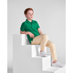 Polo pour homme en coton piqué 200 g/m² Roly Direct Star couleur noir deuxième vue d'usage