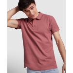 Polo pour homme en coton piqué 200 g/m² Roly Direct Star couleur blanc première vue d'usage