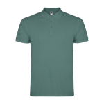 Polo pour homme en coton piqué 200 g/m² Roly Direct Star couleur vert clair deuxième vue