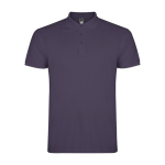 Polo pour homme en coton piqué 200 g/m² Roly Direct Star couleur lilas deuxième vue