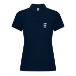 Polo en coton et polyester pour femme Roly Direct Pegaso Premium vue principale