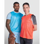 Dossard de sport unisexe respirant 90 g/m² Roly Direct Roma couleur blanc troisième vue d'usage