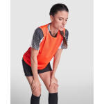 Dossard de sport unisexe respirant 90 g/m² Roly Direct Roma couleur orange fluorescent vue détaillée 3