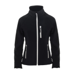 Veste softshell pour femme 300 g/m² Roly Direct Antartida couleur noir deuxième vue