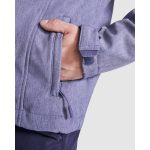 Softshell 3 couches avec poches zippées Roly Direct Rudolph couleur noir vue détaillée 2