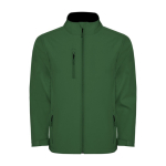 Veste softshell à 2 couches 300 g/m² Roly Direct Nebraska couleur vert bouteille deuxième vue