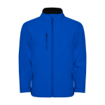 Veste softshell à 2 couches 300 g/m² Roly Direct Nebraska couleur bleu roi deuxième vue