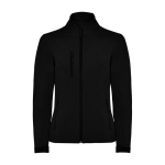 Veste softshell pour femme 300 g/m² Roly Direct Nebraska couleur noir deuxième vue