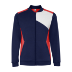Veste sportive en polyester 240 g/m² Roly Direct Leros couleur rouge deuxième vue