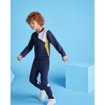 Veste sportive en polyester 240 g/m² Roly Direct Leros couleur jaune deuxième vue d'usage